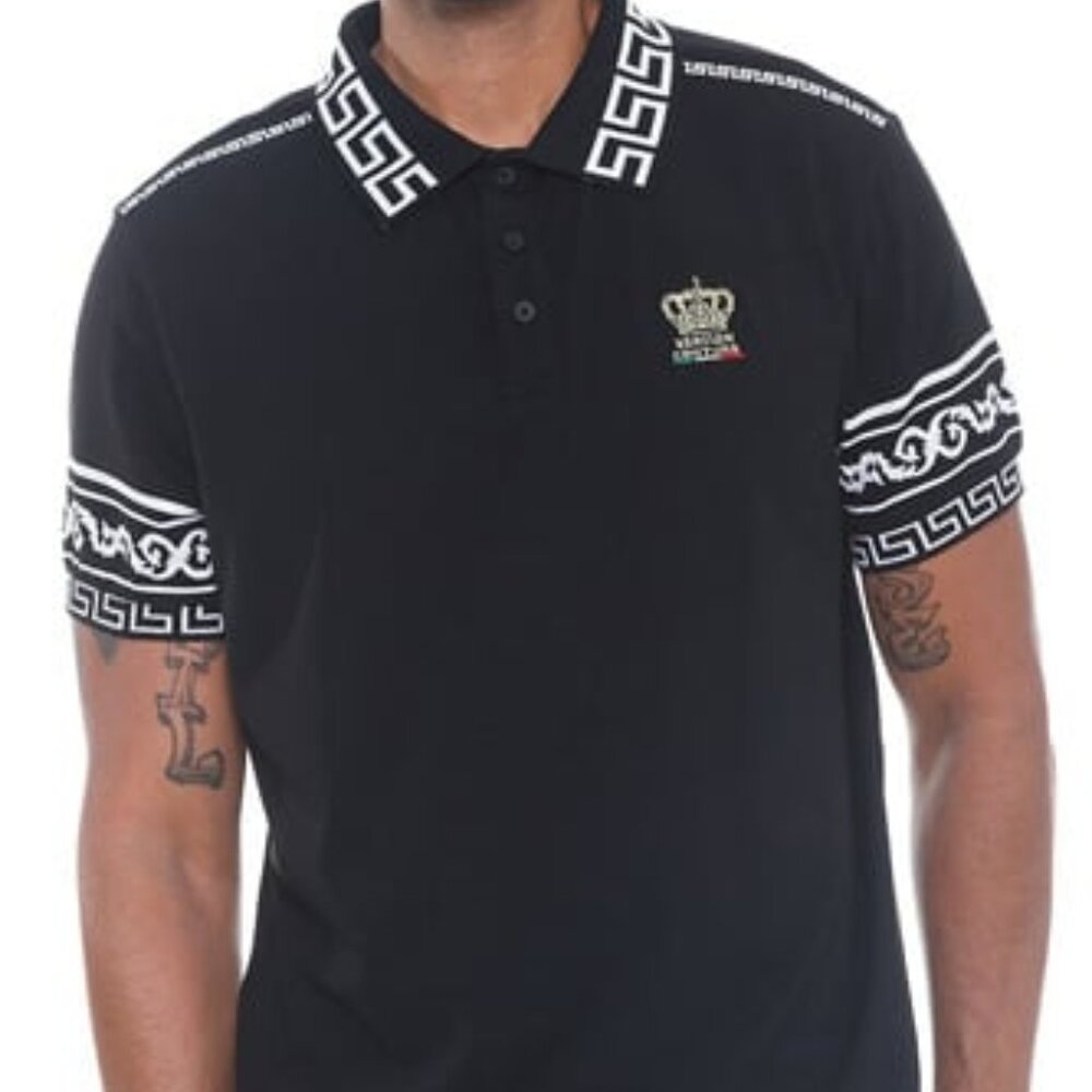 Version couture polo button down XL XXL NWT